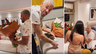 A Fazenda 12: Lipe faz pedido oficial de casamento; assista o momento