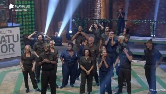 A Fazenda 2020: peões reencontram ex-participantes em prova; assista