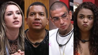 BBB 2023: Amanda, Bruno, MC Guimê e Paula são mandados ao paredão quádruplo