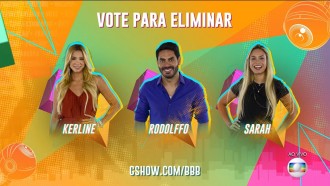 BBB 21: saiba como votar para eliminar Kerline, Rodolffo ou Sarah