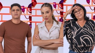 BBB 25: Guilherme, Renata e Delma disputam o 17º paredão da temporada
