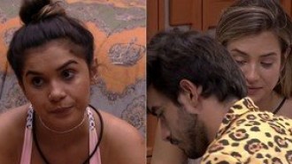 BBB20 - Gizelly e Guilherme conversam sobre a Gabi