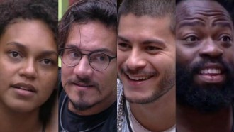 Jessilane, Eliezer, Arthur e D.G imploram para ficar no 'BBB 22'
