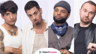 Enquete A Fazenda 16: Caue, Sacha, Zaac e Zé Love estão na roça; vote