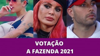 Enquete a Fazenda 2021: Valentina, Lary ou Gui, quem deve ficar?
