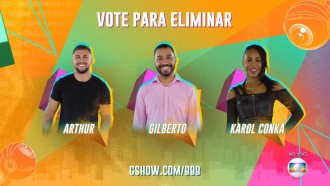 Enquete BBB 21: Karol, Gil ou Arthur: quem deve ser eliminado?
