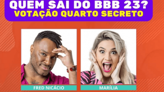 Votação Gshow + Enquete BBB 23 Quarto Secreto: Fred Nicácio ou Marília, quem sai no 1º Paredão?