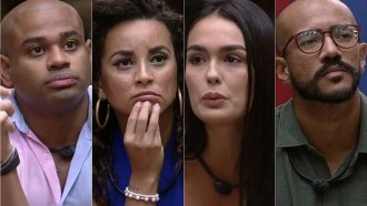 Enquete BBB 23: Cezar, Domitila, Larissa e Ricardo estão no paredão; votação