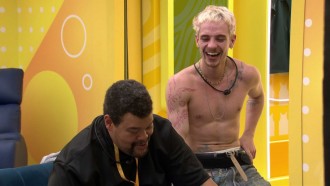 Após a festa, Babu Santana acorda a casa no BBB 26