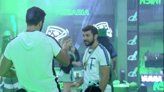 Arthur e Caio fazem 'aposta' sobre permanência no BBB21