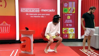 Brothers da Xepa do BBB21 fazem mercado na Americanas