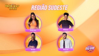 Casa de Vidro Região Sudeste: conheça os candidatos ao BBB 26