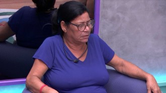 Delma fala sobre Eva no BBB 25: 'Aqui ninguém é meu filho'