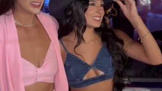 Deniziane conhece Ana Castela em São Paulo: 'O encontro das gêmeas aconteceu'