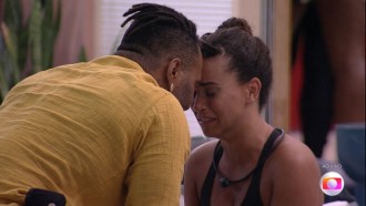 Domitila Barros chora com retorno de Fred Nicácio ao BBB 23