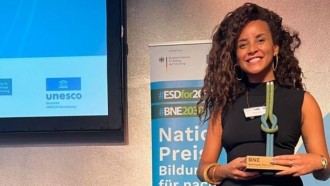 Domitila Barros, do BBB 23, participa de premiação da Unesco
