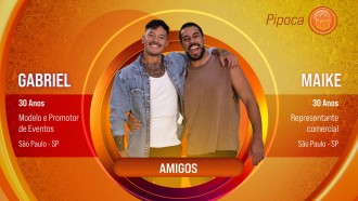 Dupla Maike e Gabriel, do BBB 25: conheça!