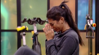 Emparedada, Pocah chora antes de Eliminação no BBB21