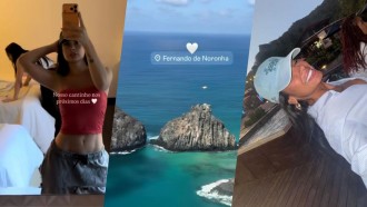Ex-BBBs curtem primeiro fim de semana de 2026 em Noronha