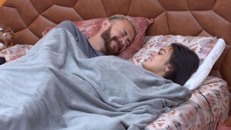 Fred brinca com Larissa no BBB 23: 'Caçadora de cobra'