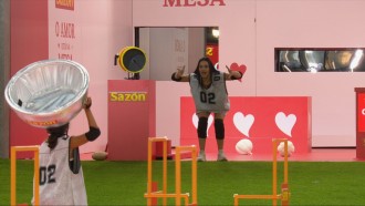 Gabriela e Jordana se desentendem durante 4ª Prova do Anjo: 'Fica quietinha aí'