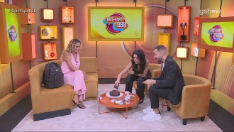 Gil do Vigor questiona Sarah Andrade: 'Pra que falar do bolo?'