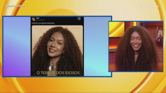 Giovanna ri muito de memes: 'Terror dos idosos