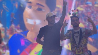 João Gabriel chega à Festa do Líder Guilherme no BBB 25; veja reações de brothers
