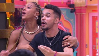 João Pedro solta 'eu te amo' para Eva no BBB 25