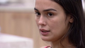 Larissa se irrita ao falar de brother do BBB 23: 'Cricri'