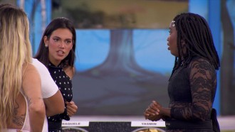 Leidy Elin e Alane conversam sobre voto em MC Bin Laden