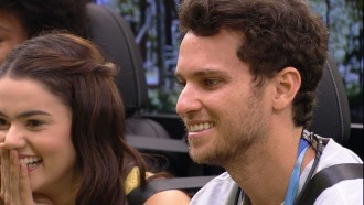 Lucas vibra com Presente do Anjo no BBB 22
