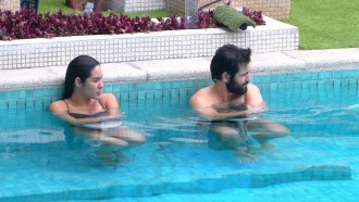 Matteus diz para Isabelle no BBB 24: 'Eu não gosto de briga'