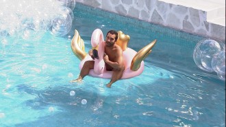 Pool Party: veja os brothers curtindo a piscina!