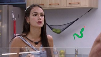 Quem deu emoji de cobra para Larissa no Queridômetro? Saiba!