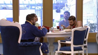 Rodolffo observa Almoço do Líder no BBB21