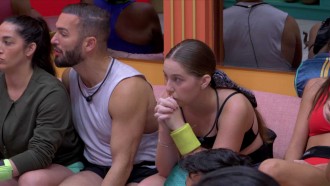 Tadeu Schmidt conversa com Raissa após crise alérgica: 'Que susto hein?'