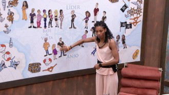 Tina do BBB 23 sobre Amanda: 'Ficou submissa'