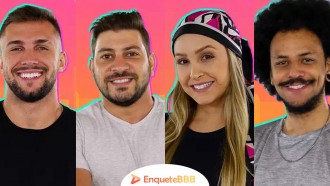 Enquete BBB21: Arthur, Caio, Carla e João estão no paredão fake. Quem deve vencer? Vote!