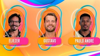 Enquete BBB22: Eliezer, Gustavo e Paulo André estão no paredão; vote em quem você quer que saia!