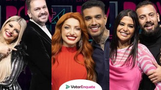 Enquete Power Couple: Adryana, Brenda e Cartolouco estão na D.R.; vote