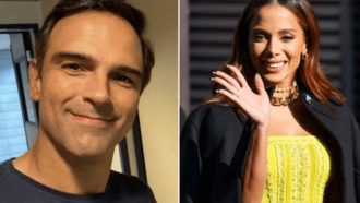 Apresentador do BBB 22, Tadeu Schmidt ‘entra na onda’, canta hit de Anitta e agita a web: “Ele é o maior”