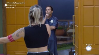 Fazendeiro, Viny Vieira comemora vitória com gesto de ‘cala a boca’