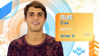 Felipe é participante do BBB20; conheça!
