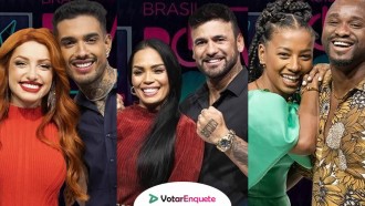 Formação de DR (29/06): veja como foi a votação da 8ª DR do Power Couple