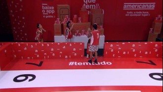 Gabi e Guilherme vencem a Prova do Líder Americanas Depósito