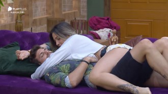 Guilherme dá gelo em Tati e dispara: ‘Você tá me tirando?’