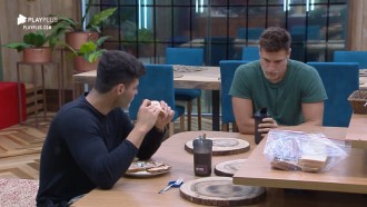 Guilherme Leão e Netto traçam estratégia para seguir no reality