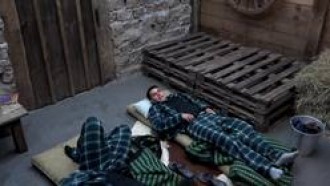 João Zoli e Felipe Sertanejo pensam em estratégias para a roça 