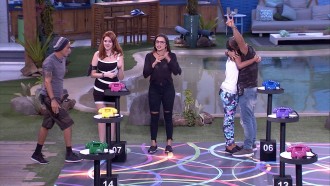 Kaysar e Gleici comemoram vagas na final